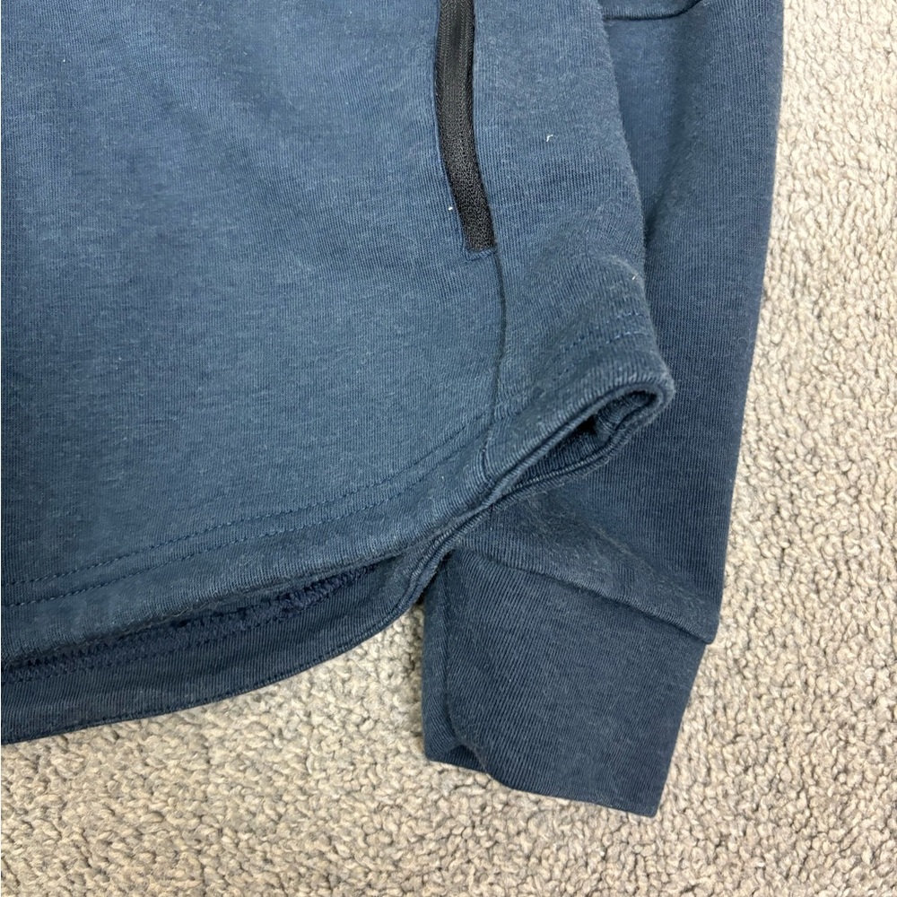 Navy blue youngla‎ zip up with hood - Picture 5 of 6